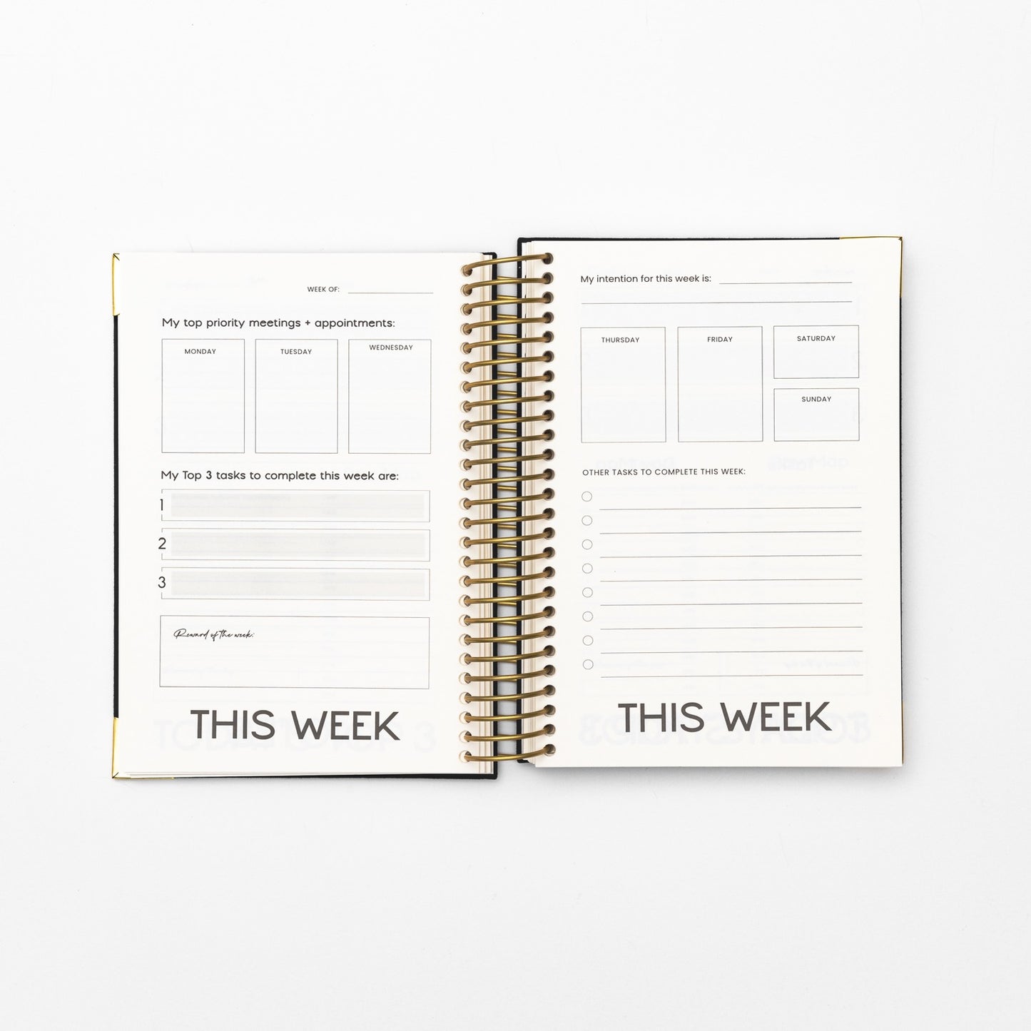 Top 3 Notebook, Black