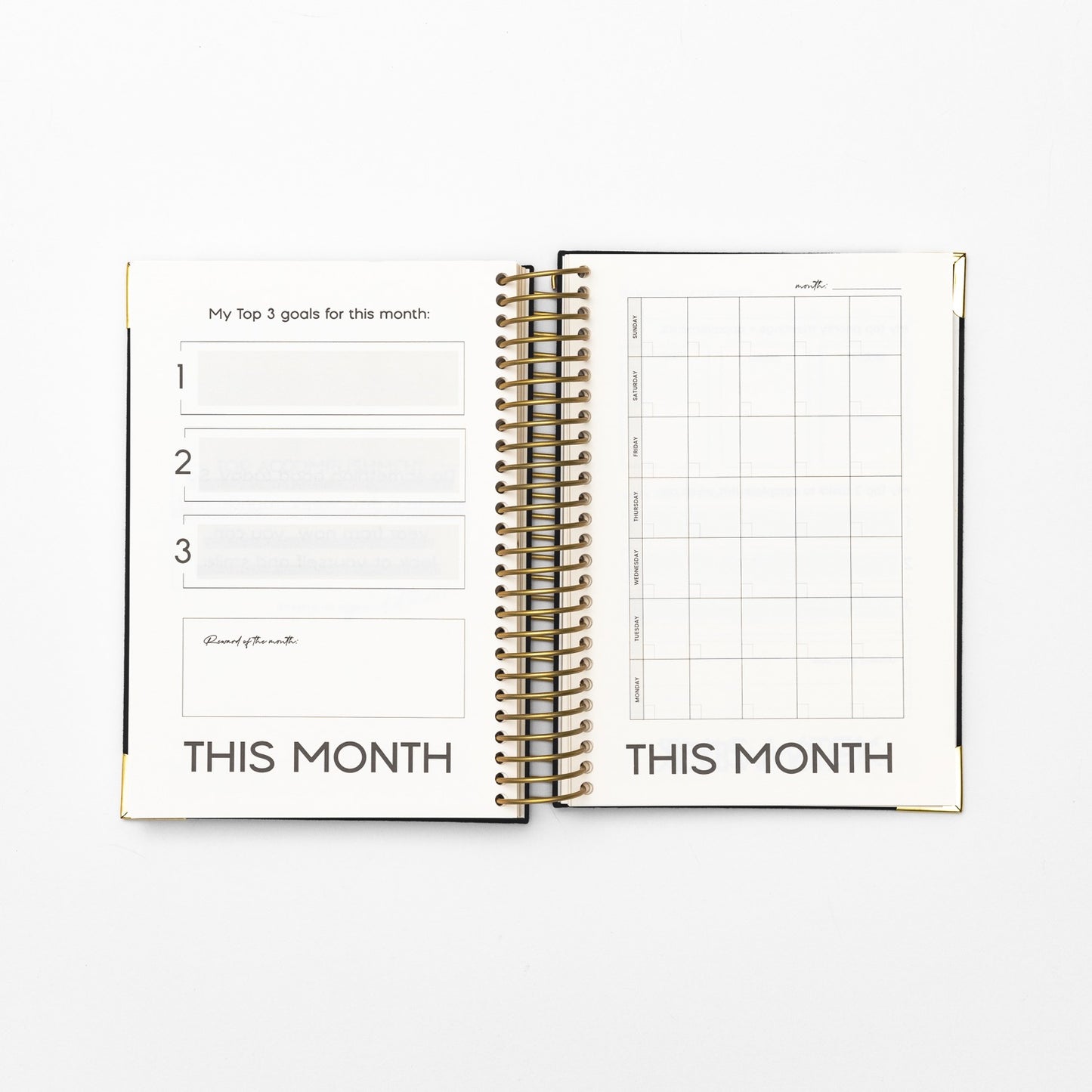 Top 3 Notebook, Black