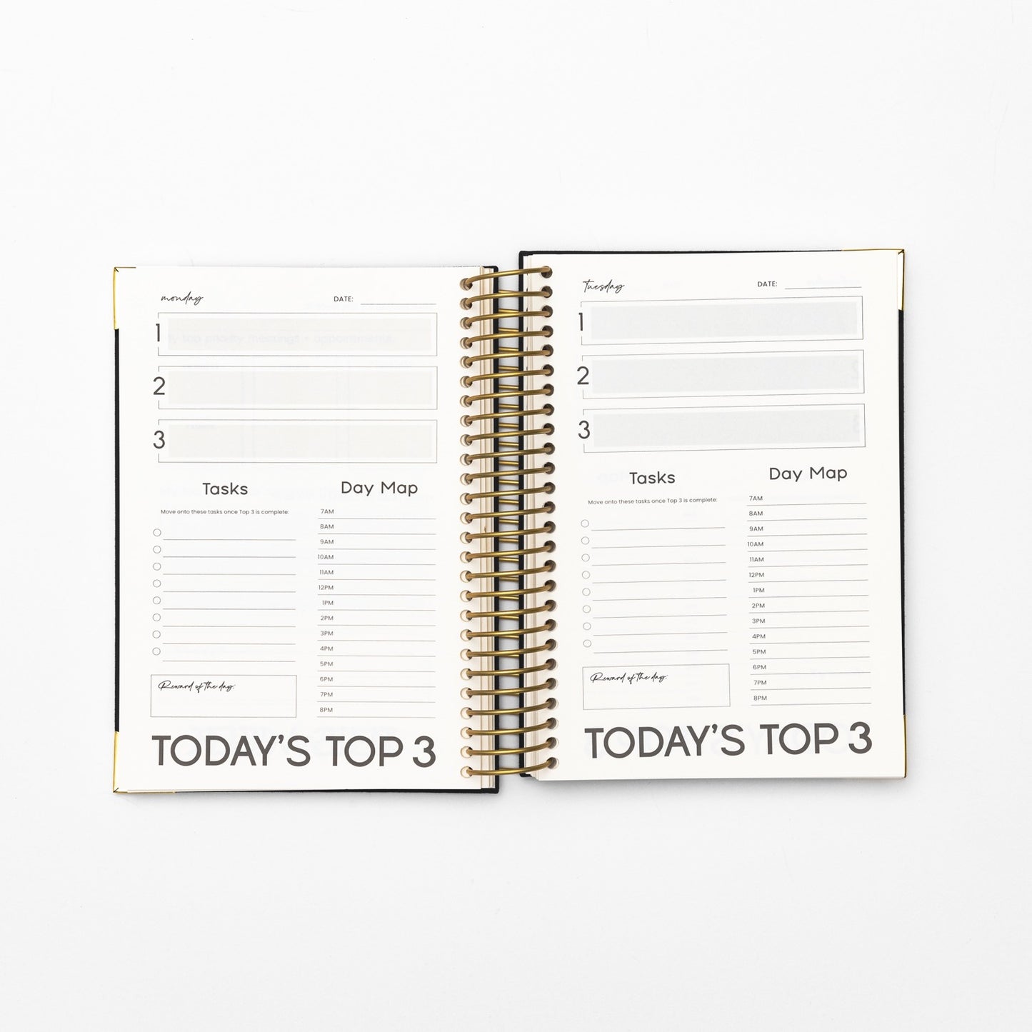 Top 3 Notebook, Black