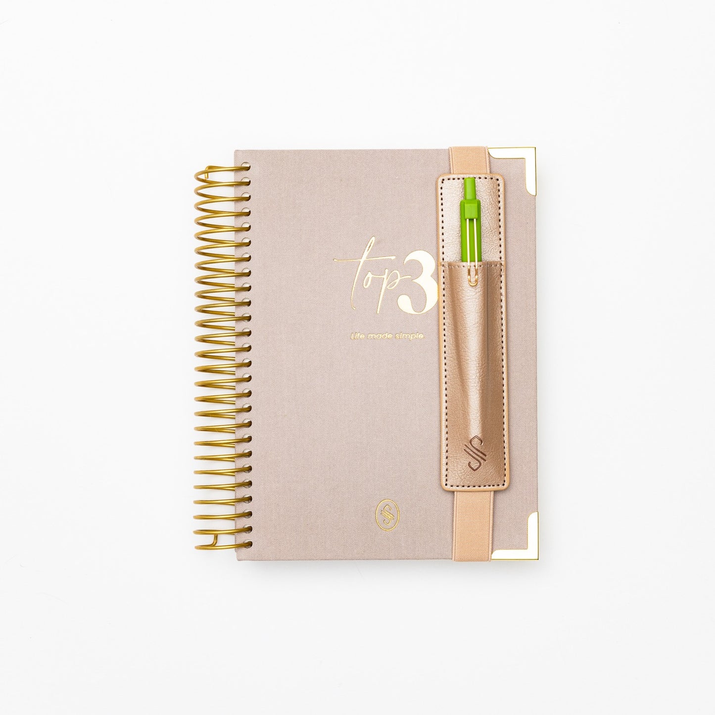 Top 3 Notebook, Taupe